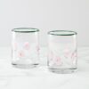 24 Seven Flower Tumbler - Set of 2