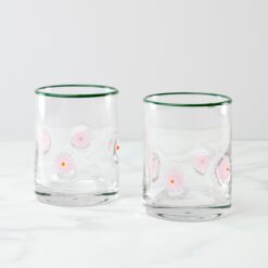 24 Seven Flower Tumbler - Set of 2